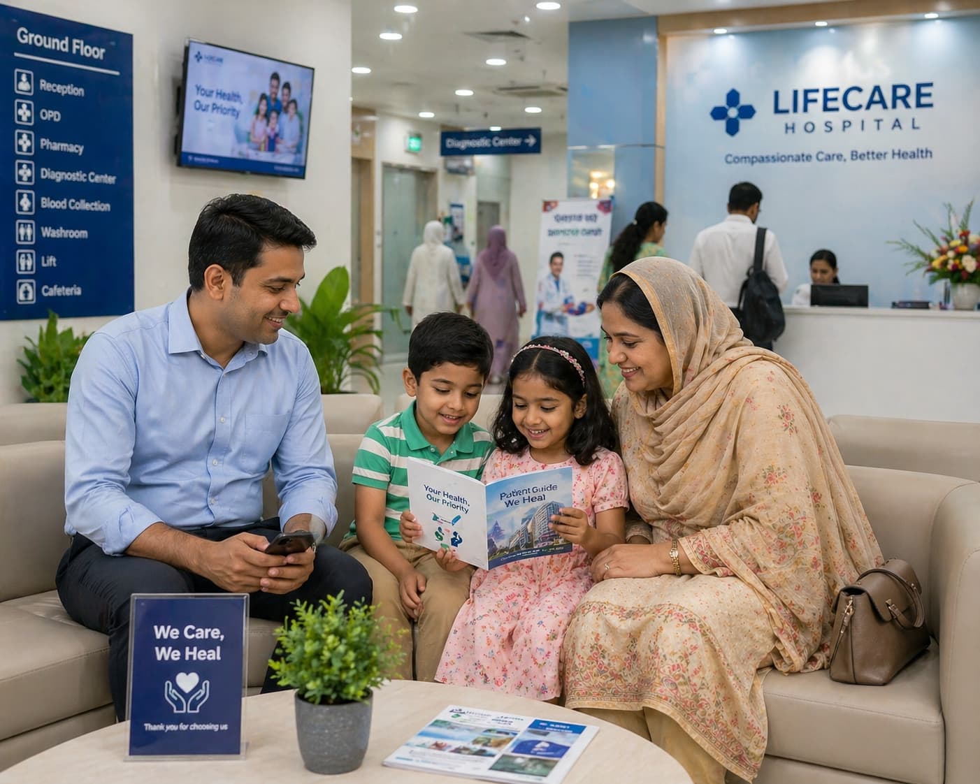 Family in Bangladesh